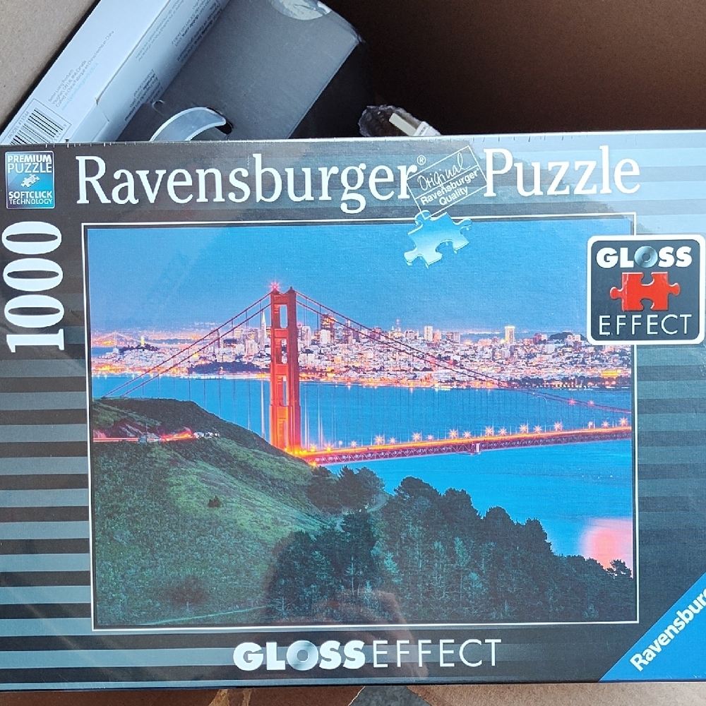 Ravensburger Gloss Effect Puzzle San Francisco Golden Gate